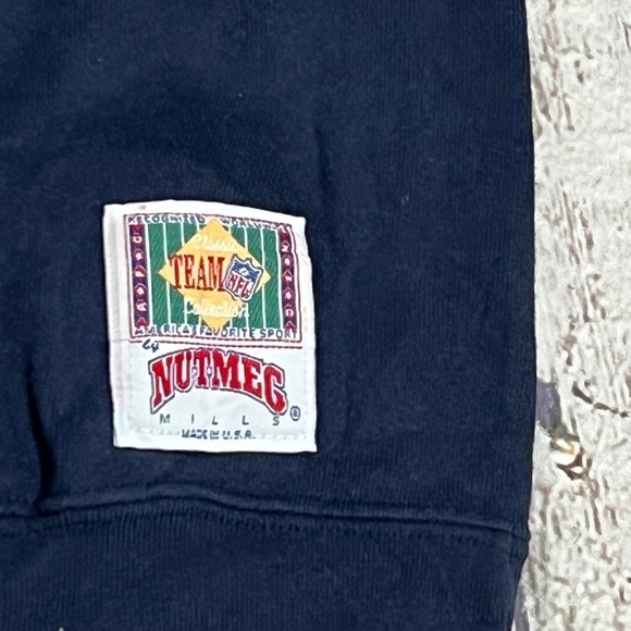 Dallas Cowboys NFL Football Vintage 1990s Nutmeg Mills Crewneck Sweatshirt - Picture 5 of 6